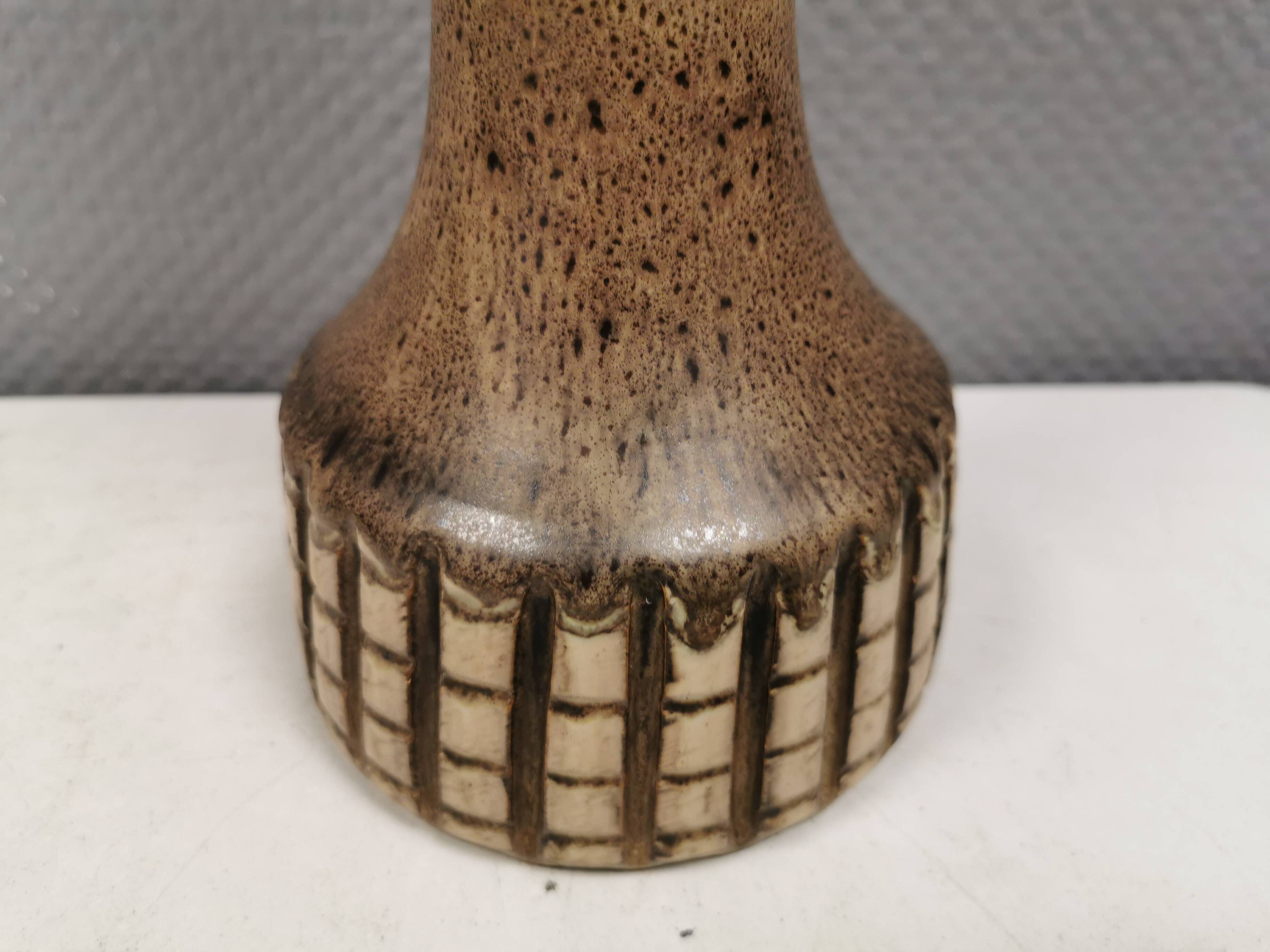 Table lamp from Løvemose Ceramics, Denmark, 1980s.