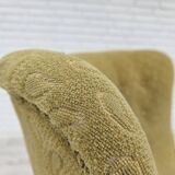 1960s, Danish armchair by Slagelse Møbelværk, model 157, velour.