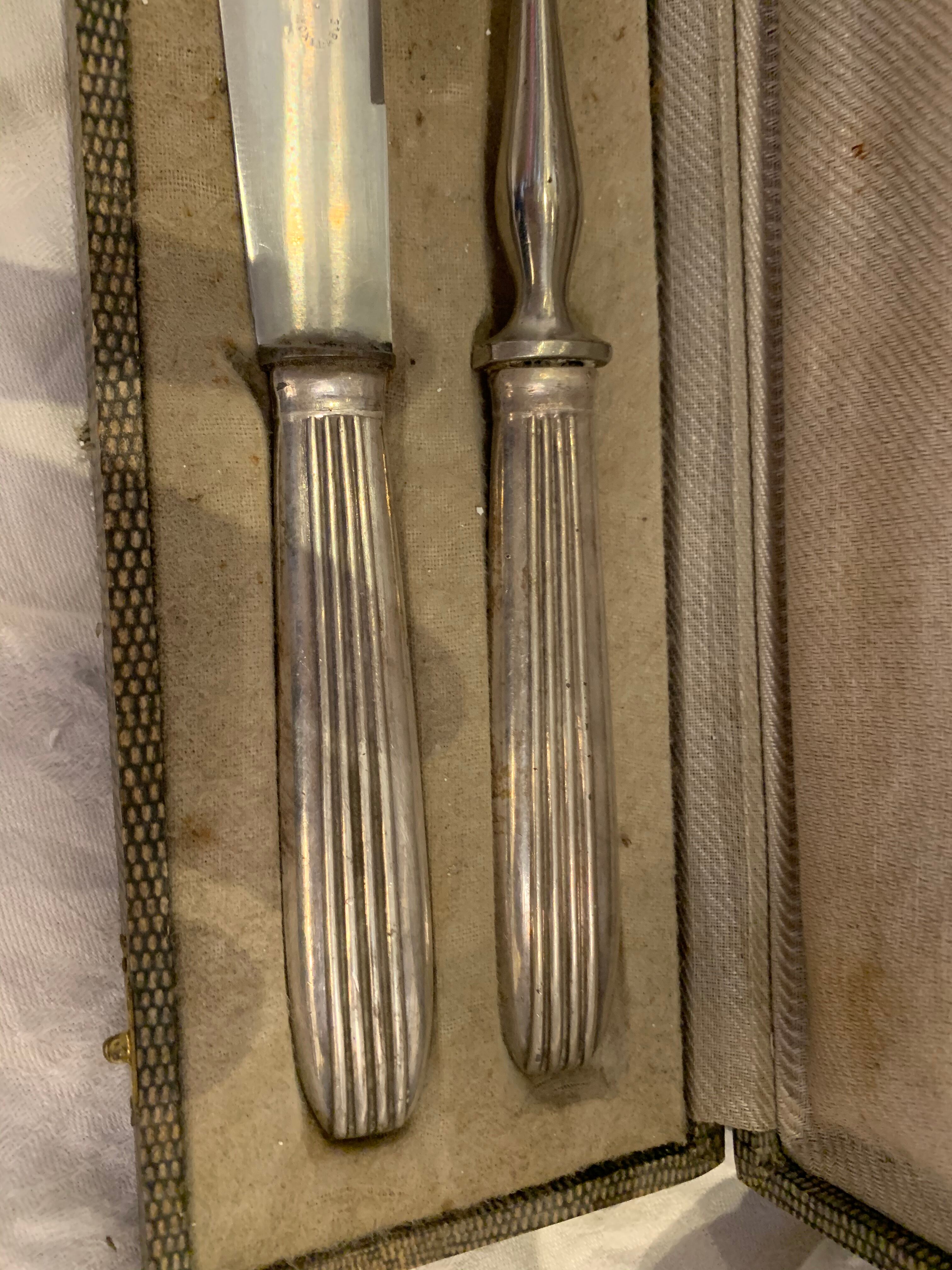 Art Deco silver service