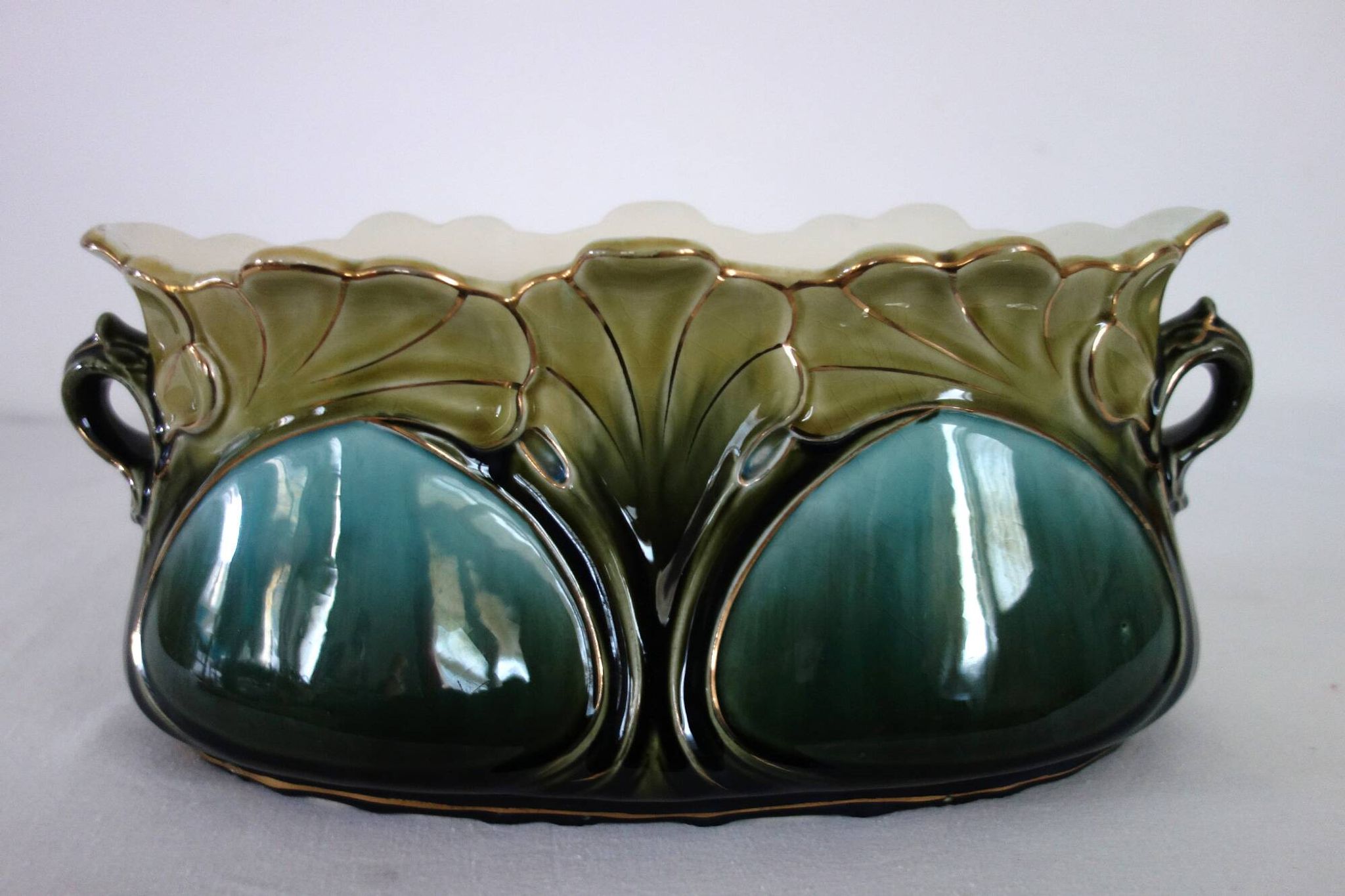 Art Nouveau planter by Gustave de Bruyn