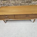 Vintage 1970s low sideboard