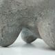 Pair of ceramic sculptures