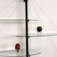 Italian Vintage Shelf Fiordiluna by Tobia Scarpa for Goppion, 1950s