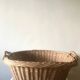 XL wicker laundry basket