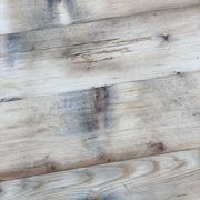 Table de ferme Georges Robert en bois massif brut, 1960, restaurée