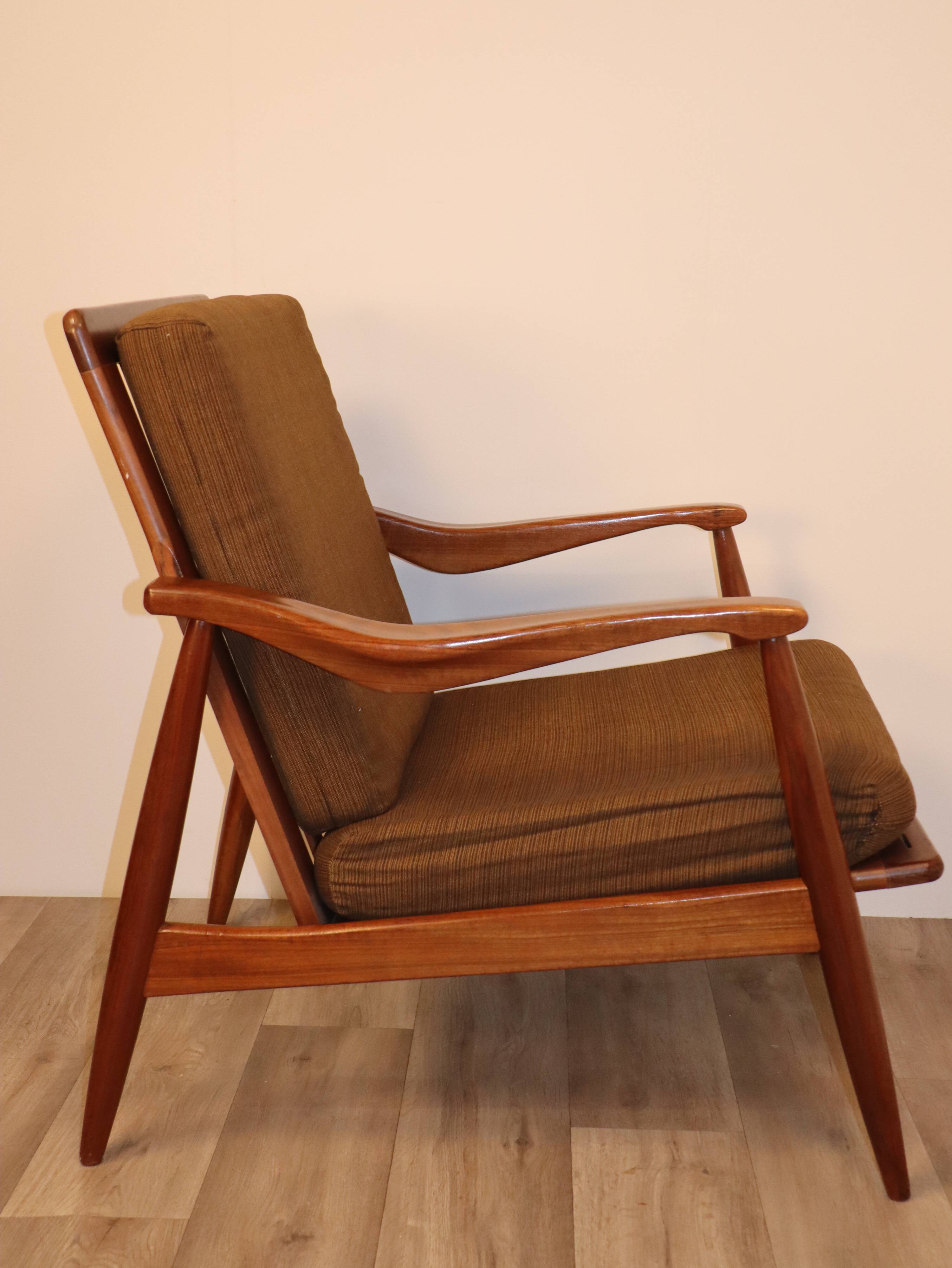 Scandinavian chair in teak around 1960
