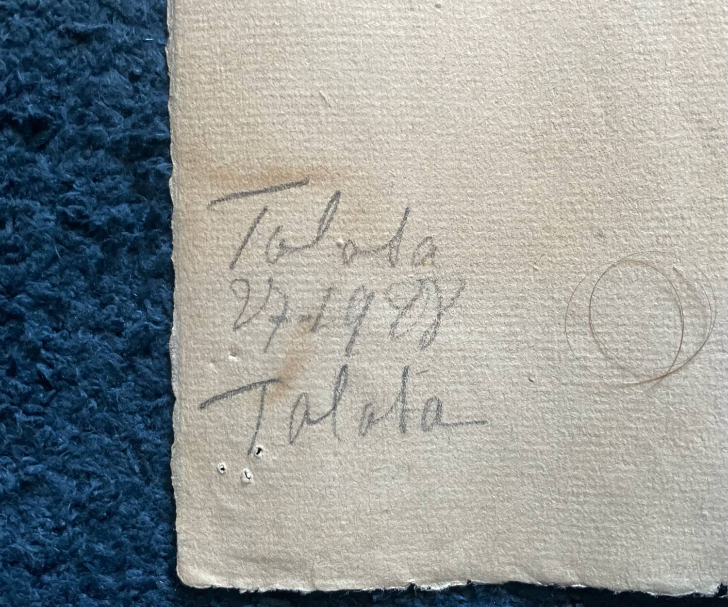 Art Deco study drawing