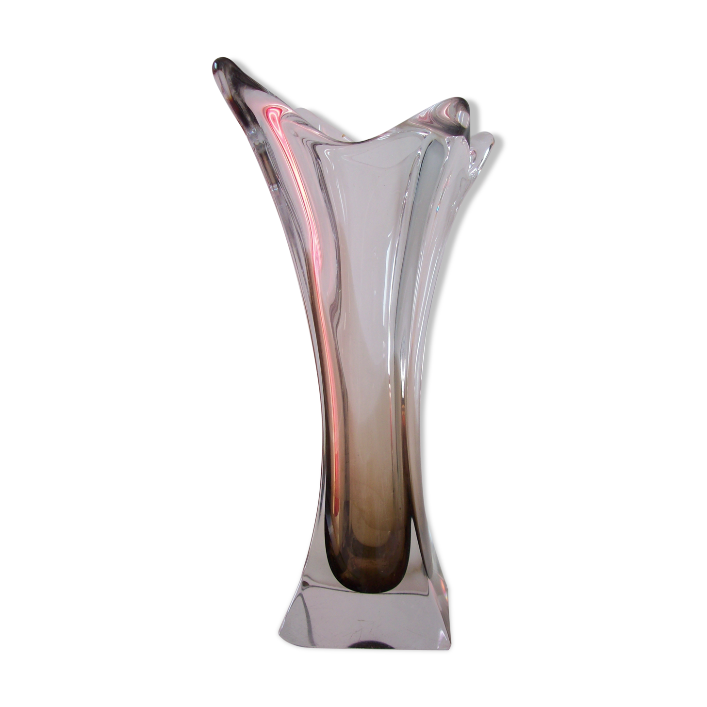 Vintage crystal vase