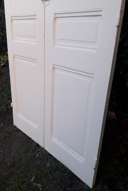Pair of doors 218,5x92,5cm old closet