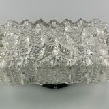 60s 70s lamp light wall lamp wall lamp ice glass space age design