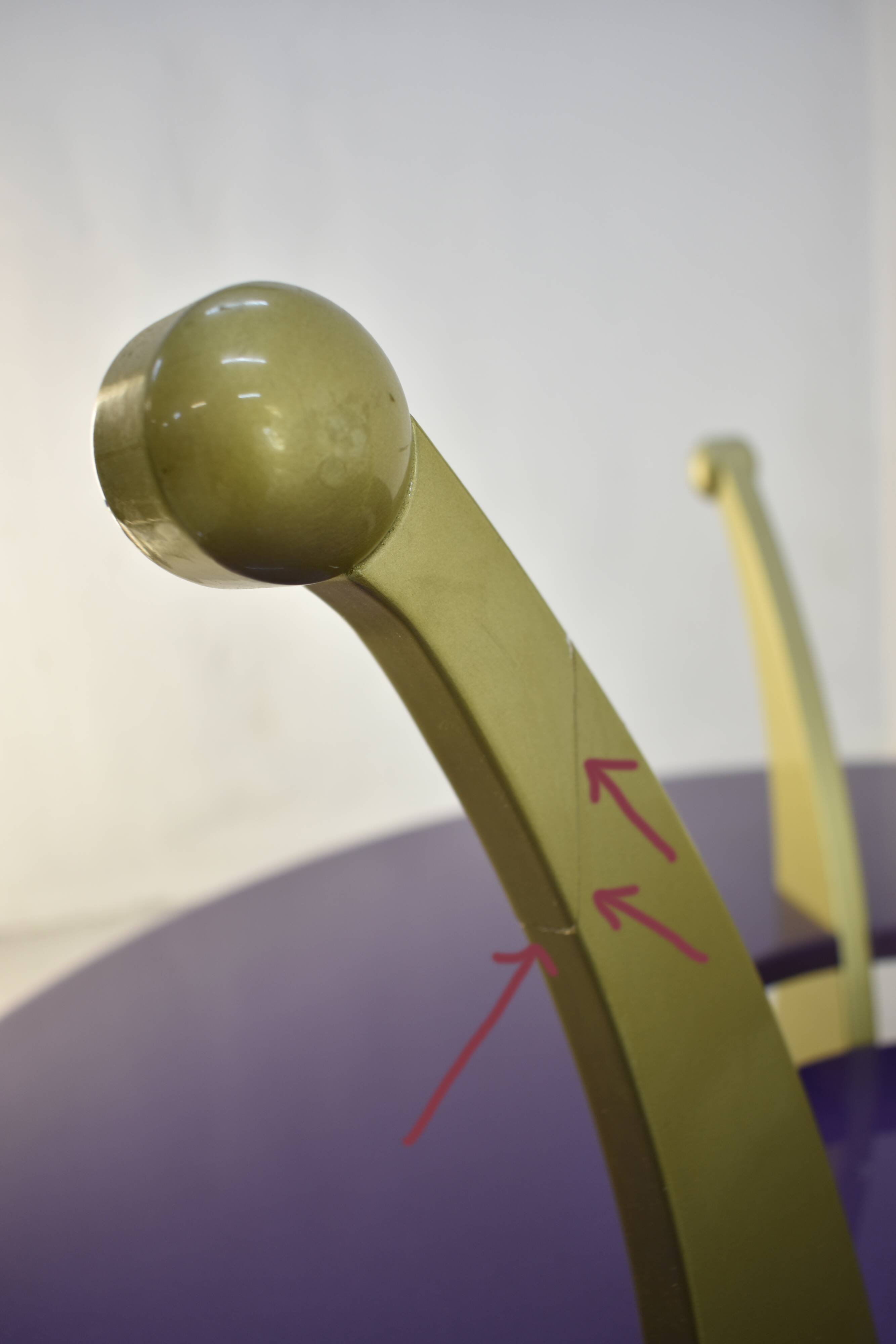 Orchid coffee table by Massimo Morozzi for Archizoom, 1980s, Italy