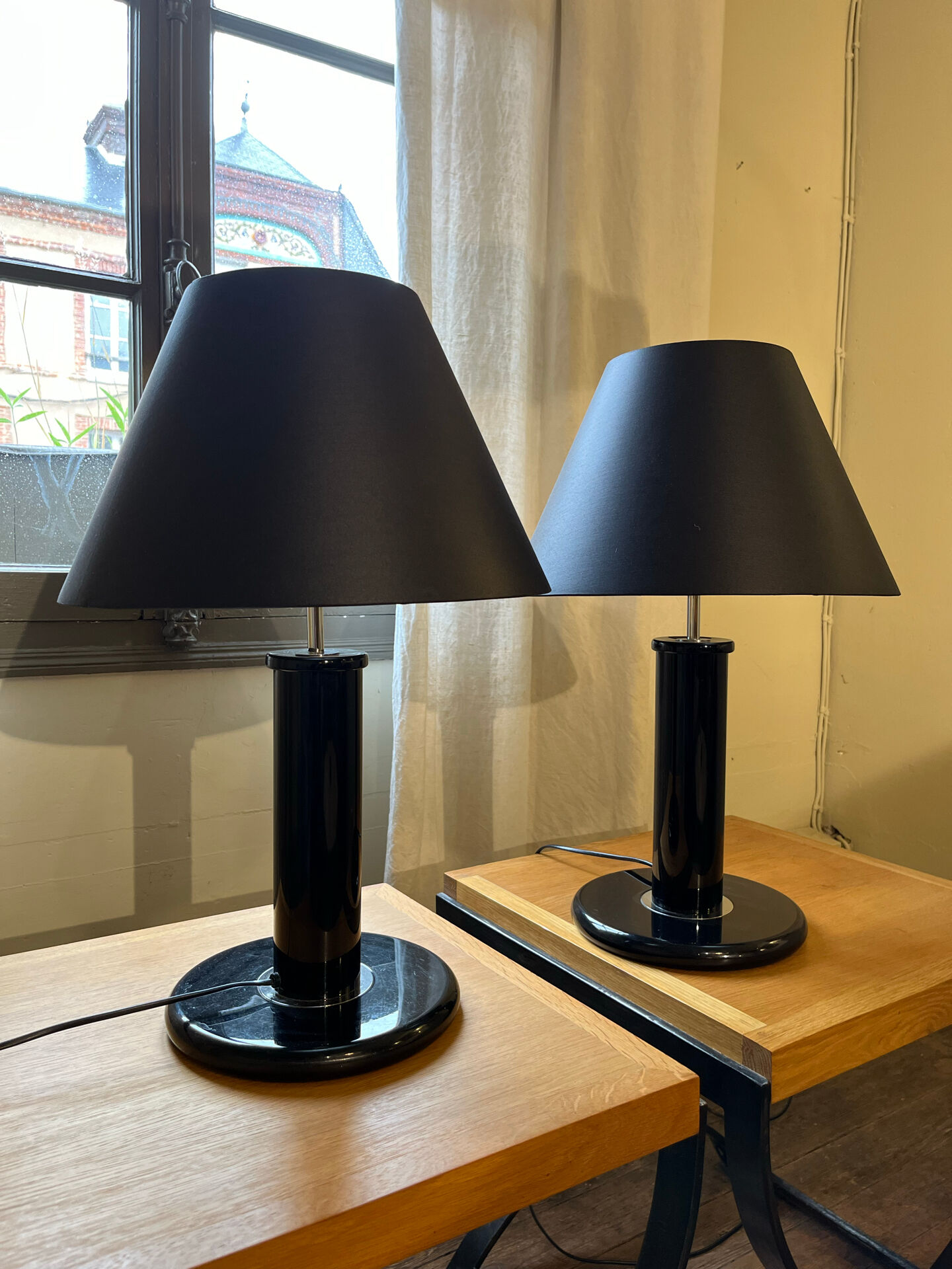 Pair of lamps 1980