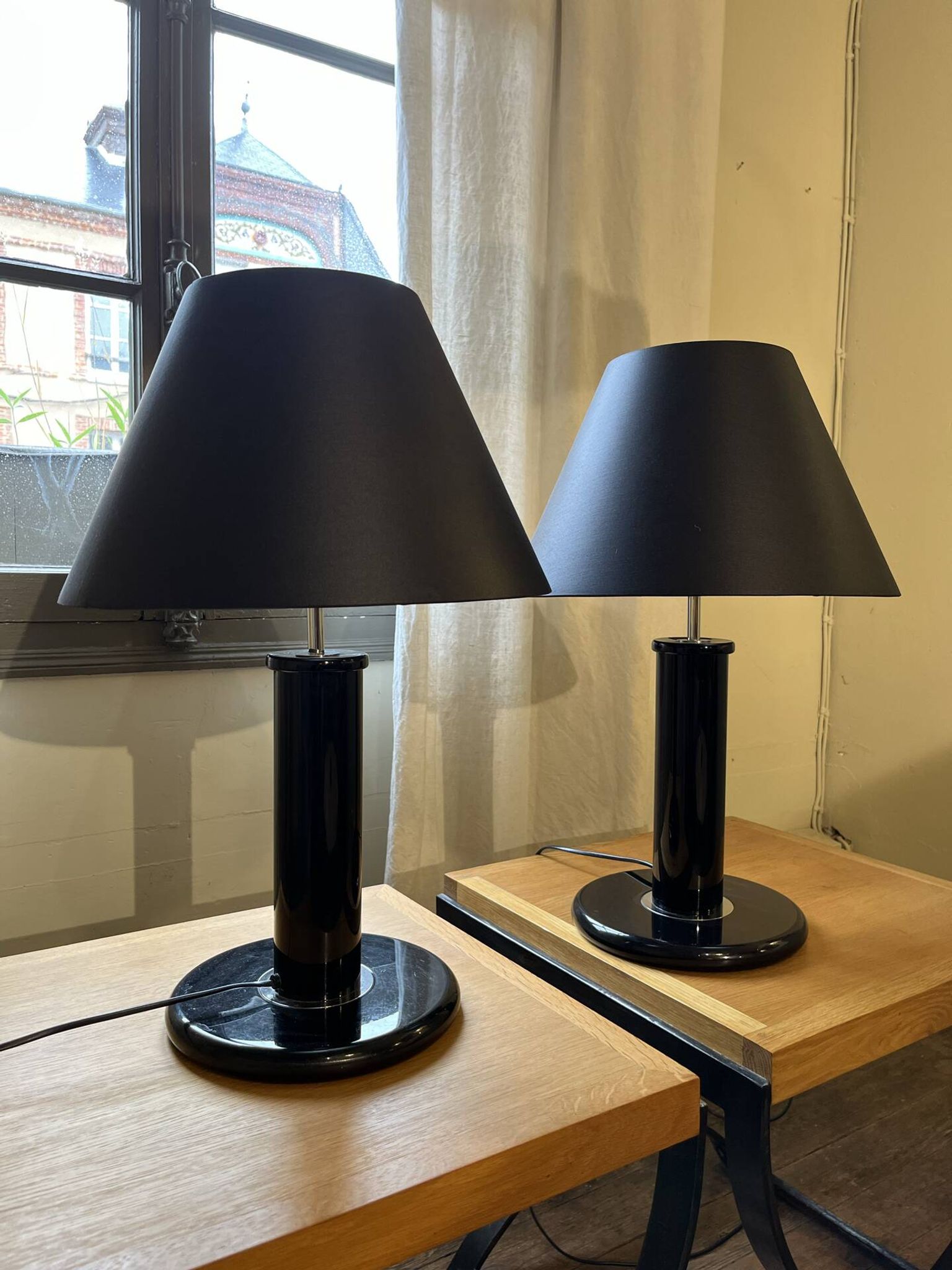 Pair of lamps 1980