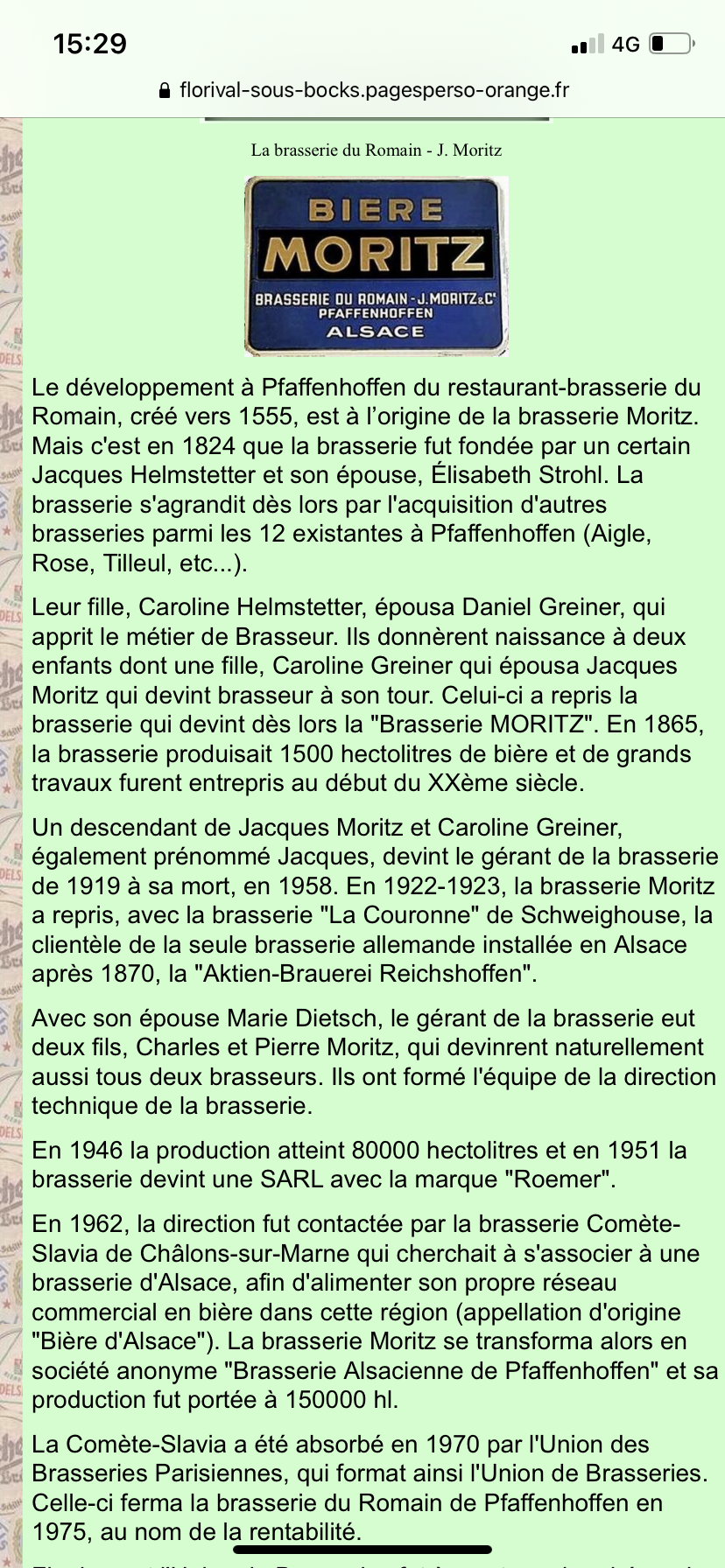 4 chairs folding brewery terrace beer Moritz Pfaffenhoffen