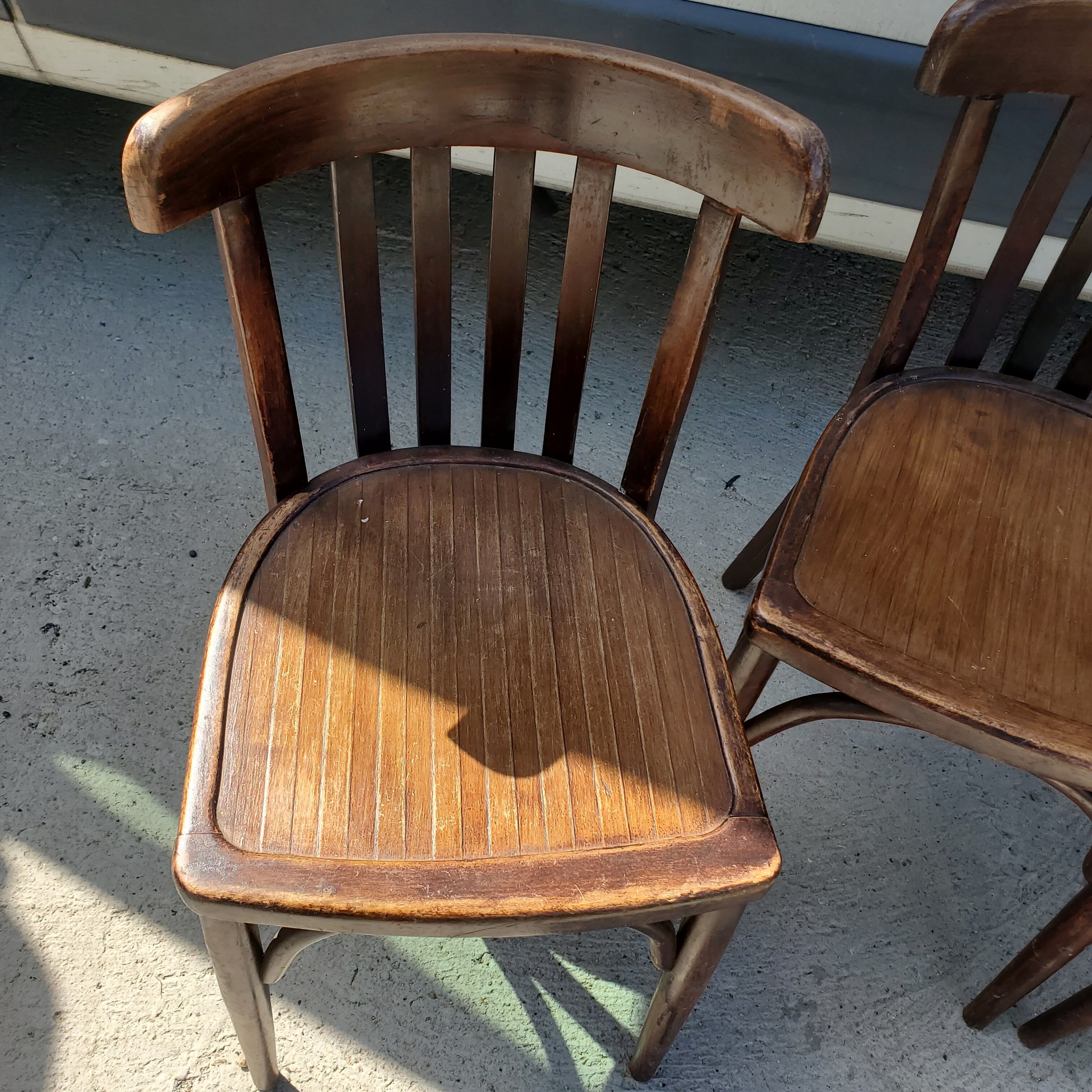 Set of 4 bistro chairs