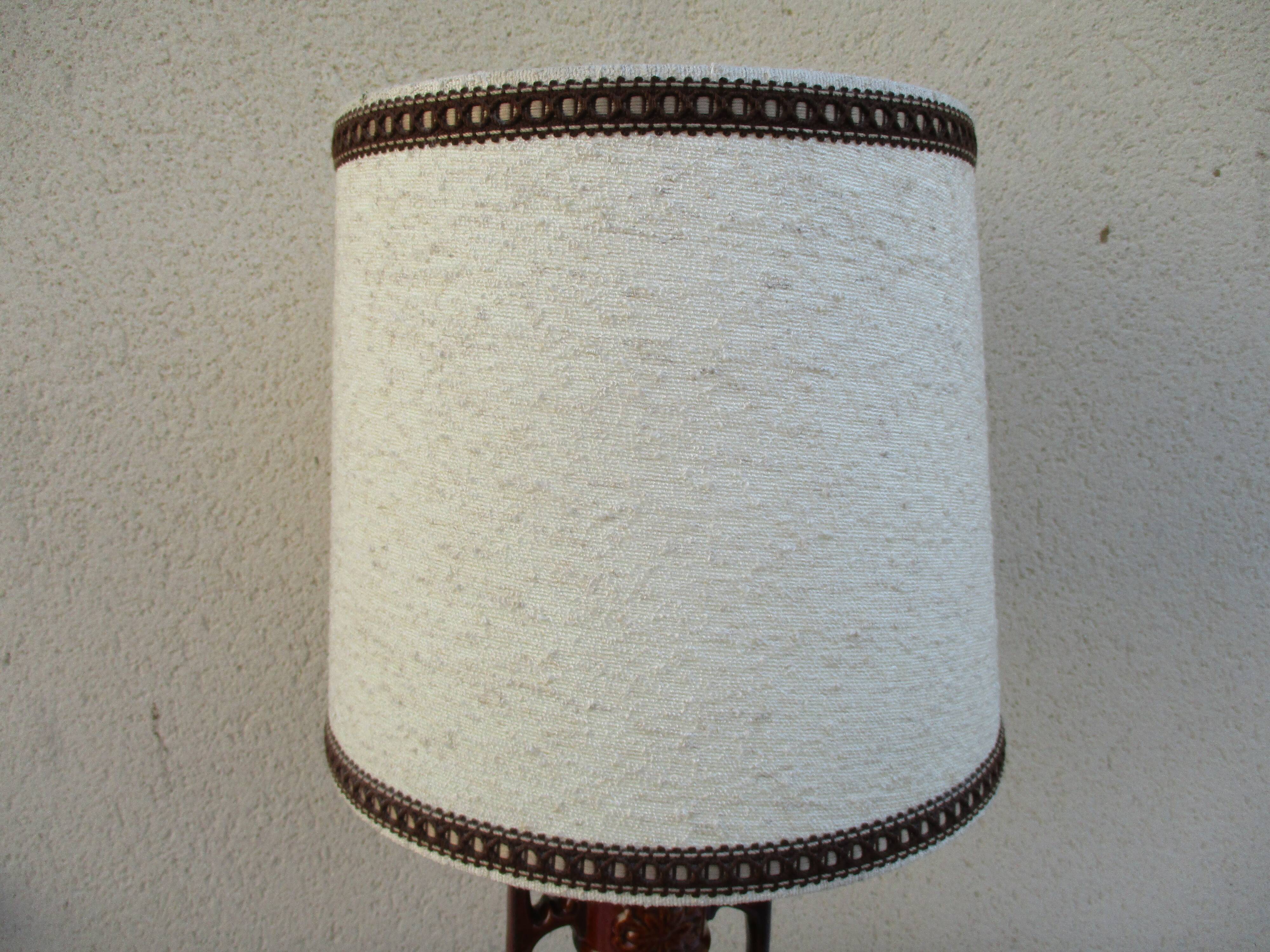 Lamp ceramic vintage years 70/80a cove