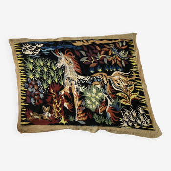 Aubusson contemporary unicorn tapestry