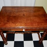 Rectangular oak table
