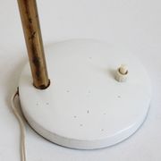 Vintage metal lacquered table/desk lamp