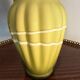 Rare Art Deco Petit Opaline Glass Vase in Green with Serpent 1930