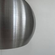Vintage brushed aluminium suspension, France, 1970.