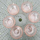 Arcoroc rosaline 6 cup set