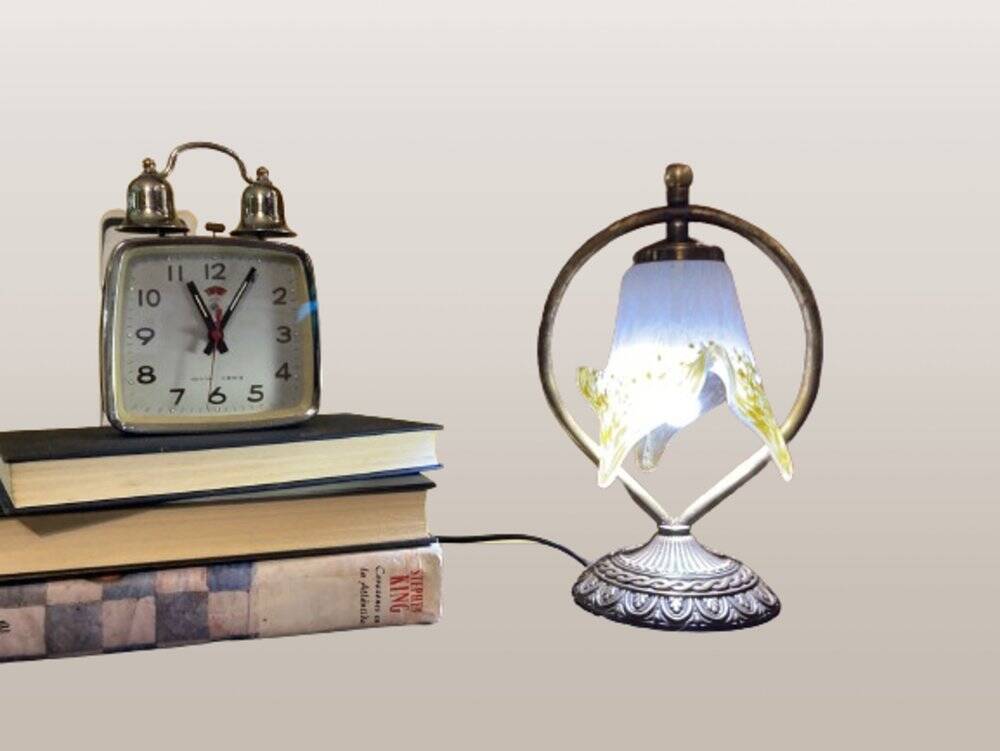 Vintage modernist table lamp, 1940