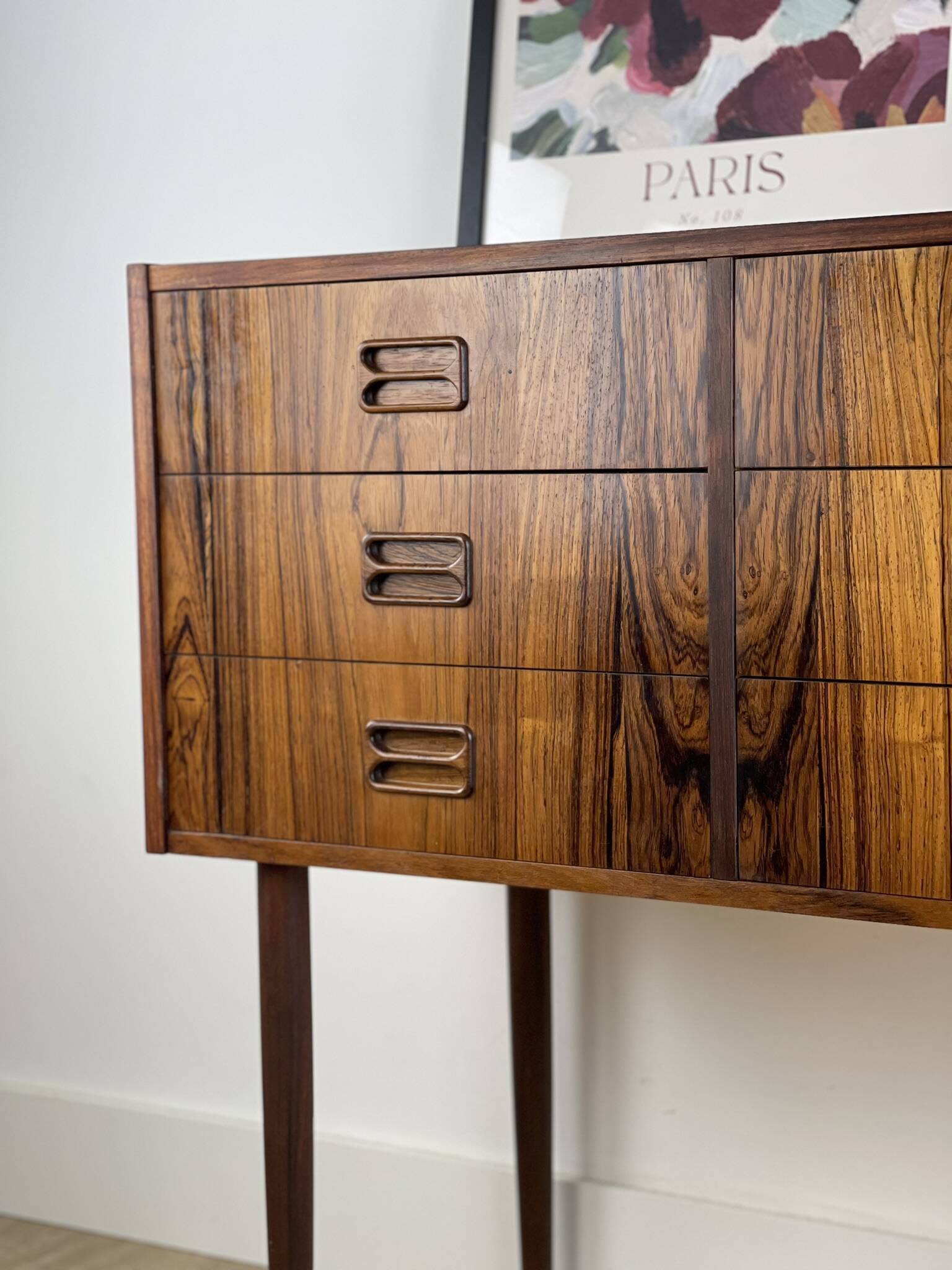 Commode danoise en palissandre