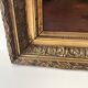Oil on canvas of a still life with pears 1911, antique framed painting