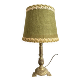 Gilded brass lamp