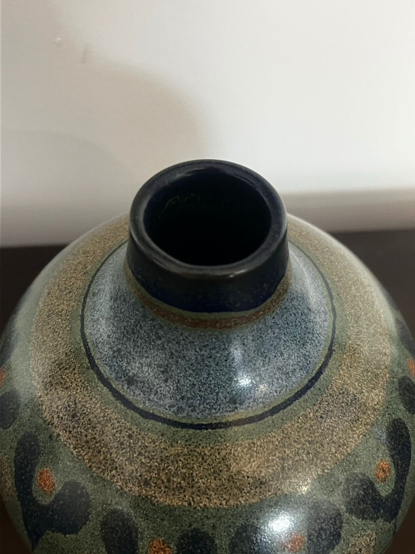 Vase céramique West-Germany 1960 maison KMK Mora