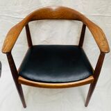 1950s Danish Hans Wegner Oak Model 503 Armchair