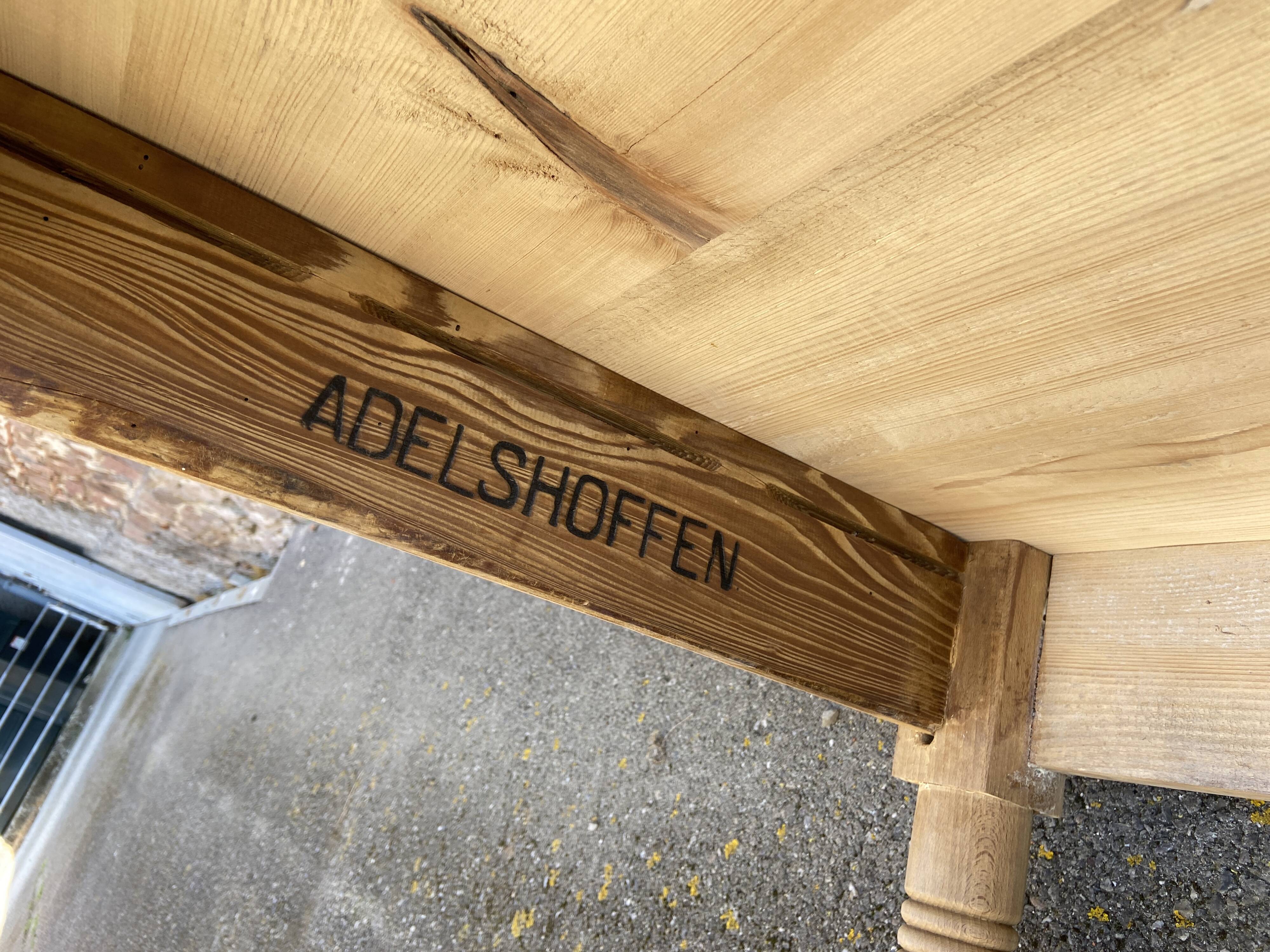 Très grande table de ferme 380 cm en sapin