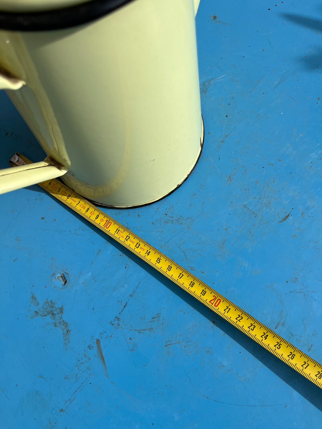 Enamelled coffee maker