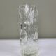 "Glass waterfall" vase