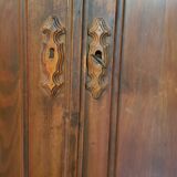 Old Parisian buffet in solid wood