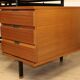 Vintage mahogany desk by Pierre Guariche edition Minvielle, 1960