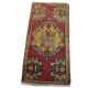 VINTAGE TURKISH PASTEL MINI RUG , 102 x 53 CM