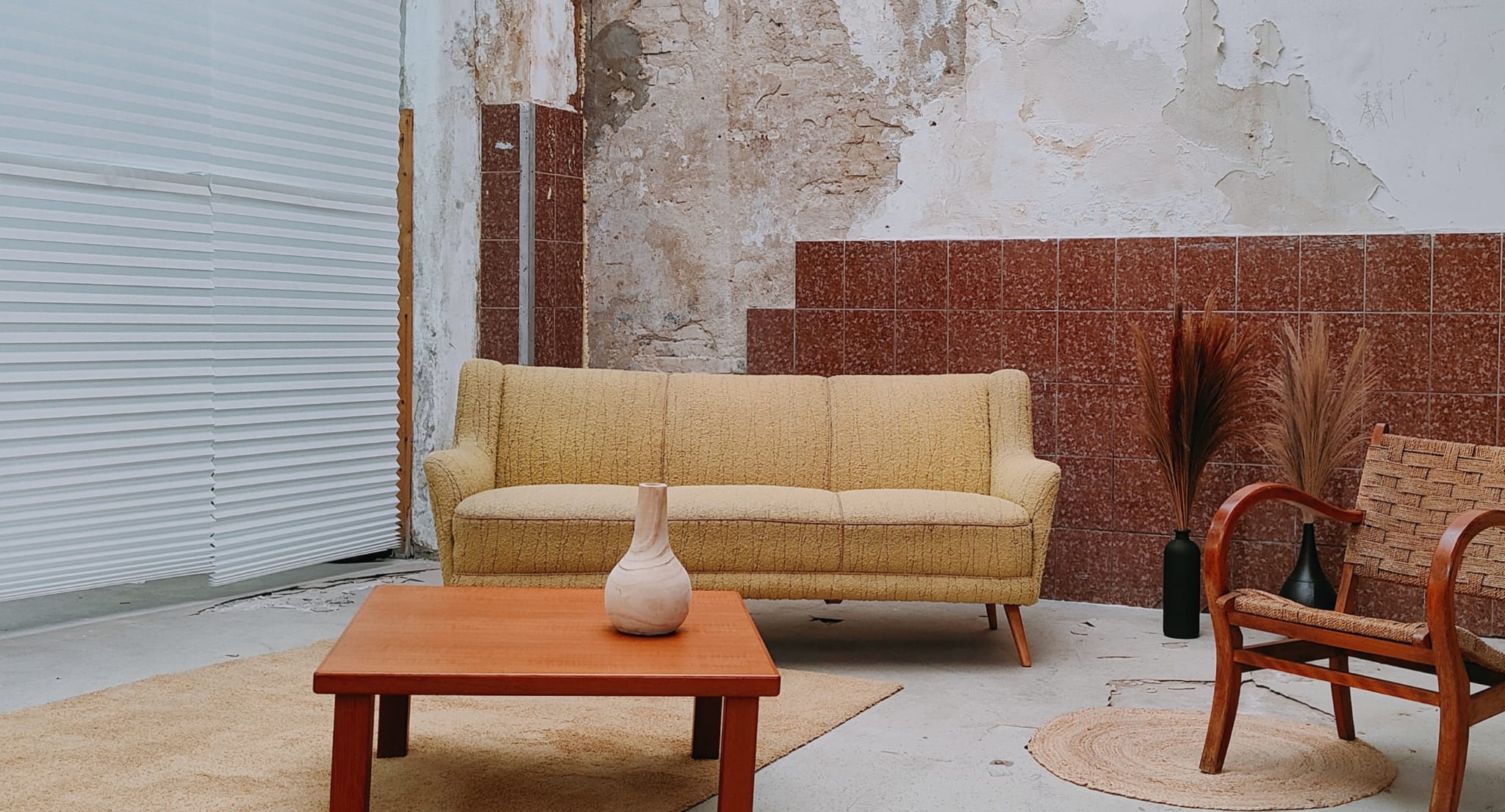 Mid century sofa