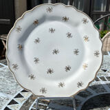 Lot of 5 Limoges ULIM flat plates 1950