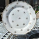 Lot de 5 assiettes  plates Limoges ULIM 1950