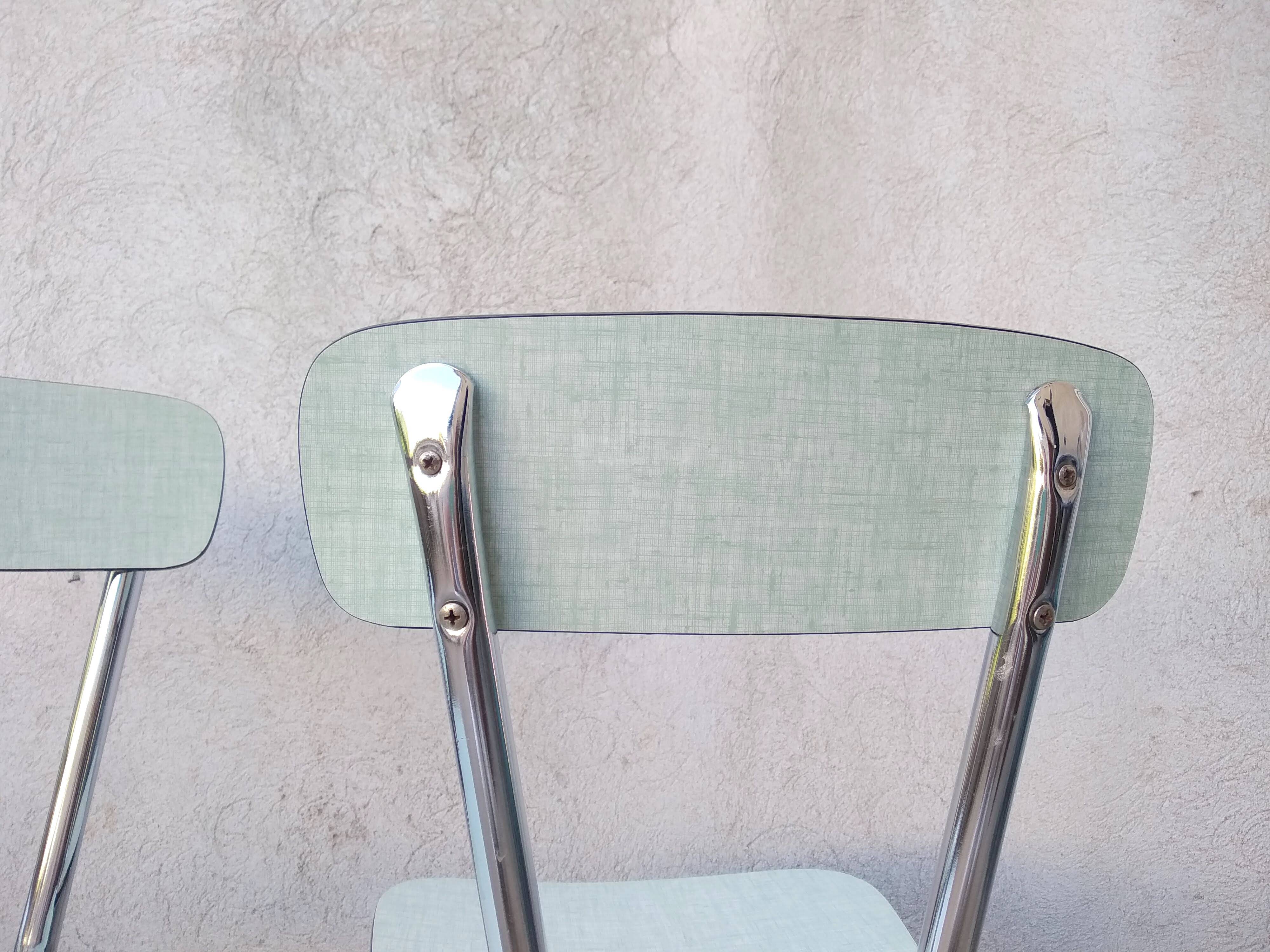 Set of 3 Formica chairs
