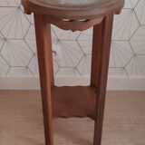 Vintage 50s harness in light walnut and marble.