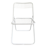 Metal folding chair