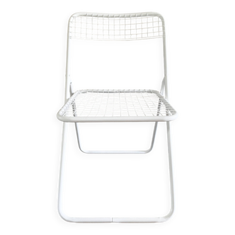 Chaise pliante en métal