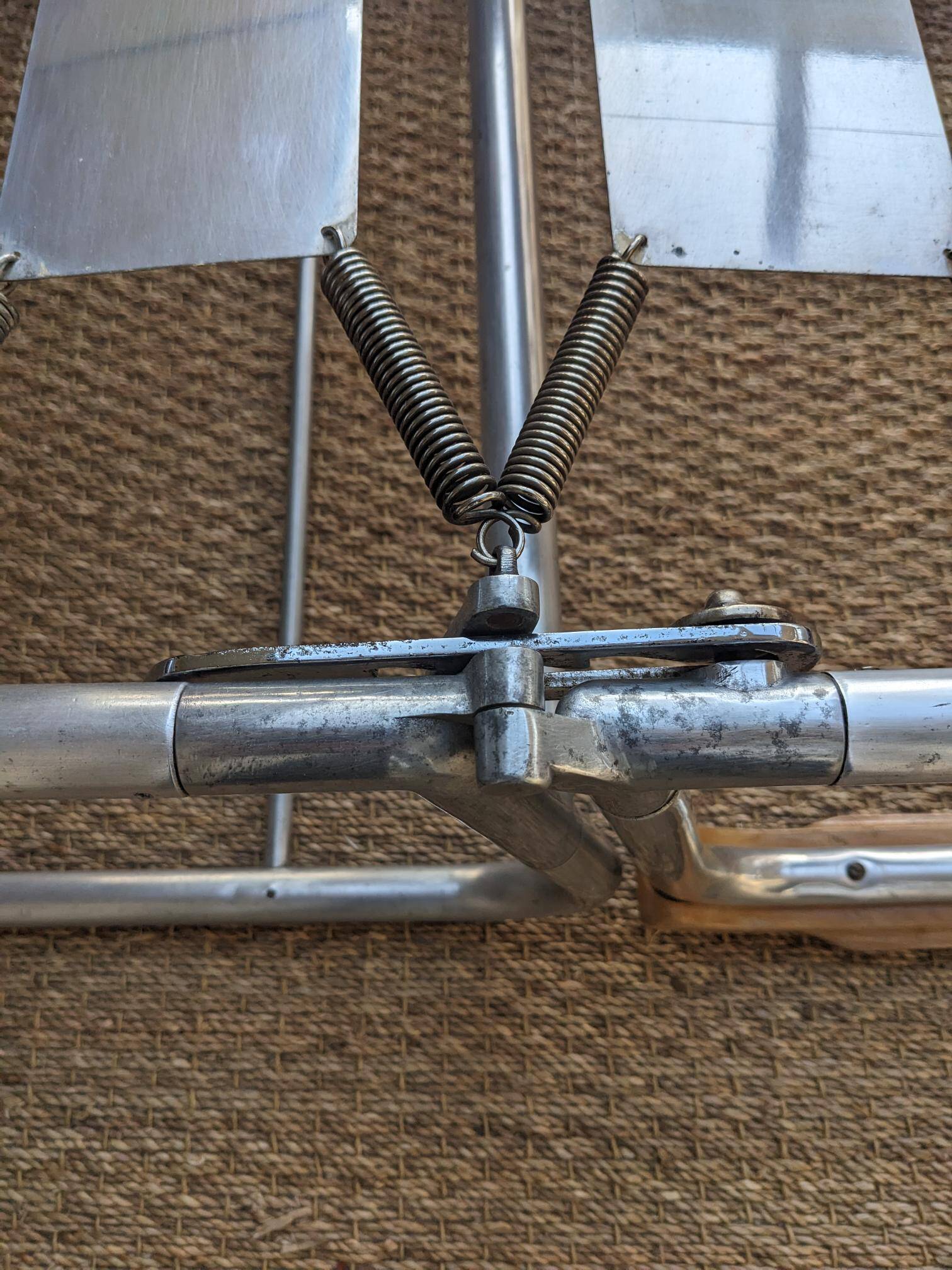 Modernist armchair by F. CARUELLE