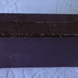 Set 10 old knives stainless blade white handle