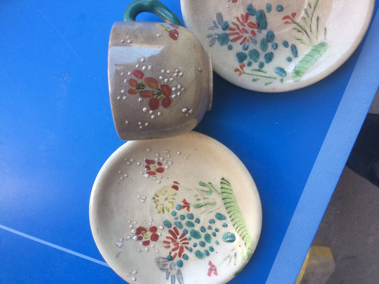 Lot of two cups 19th