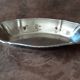 Oval metal dish