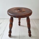 Vintage tripod stool